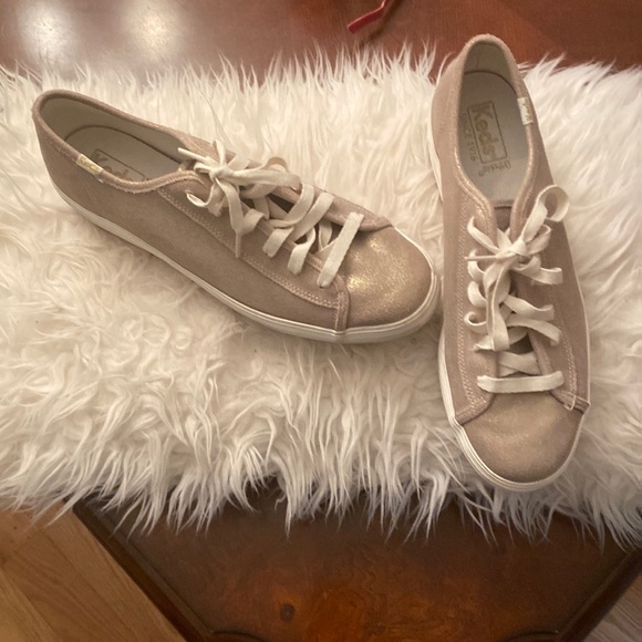 Metallic gold Keds sneakers - Picture 1 of 5